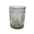 SET X 6 VASOS DE VIDRIO GRIS 400 ML MARGARITA (ETN5394)
