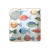 PLATO PORCELANA SUSHI 18 CM PECECITOS (KAR2819)