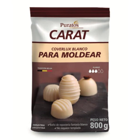 CHOCOLATE CARAT COVERLUX GOTA CHOC BLANCO (CAR4003)