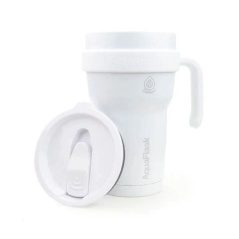MUG TÉRMICO ACERO INOXIDABLE 700 ML PEARL AQUAFLASK (AQAU33)