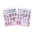 set placas x 2 letras (PAR0060)