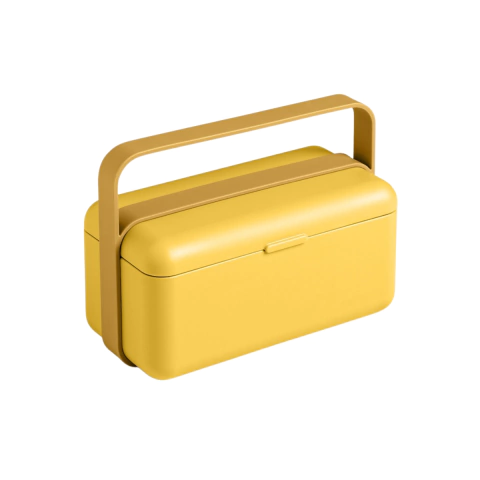 LUNCHERA HERMÉTICA CONTENEDOR BAULETTO LUNCHBOX S AMARILLO (ULPBSA)
