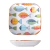 PLATO HONDO PORCELANA SUSHI 18 CM PECECITOS (KAR2826)
