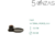 TAZA Y BANDEJA ELLIET NEGRA (SIM0122) - comprar online