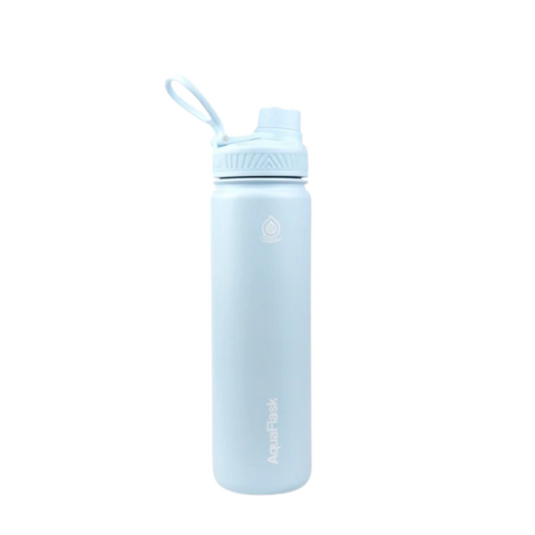 BOTELLA TÉRMICA ACERO INOXIDABLE 650 ML POWDER BLUE AQUAFLASK (AQAS27)