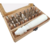 CAJA MADERA C/24 BOQUILLAS GRANDES ROSE GOLD (PAR0087) - comprar online