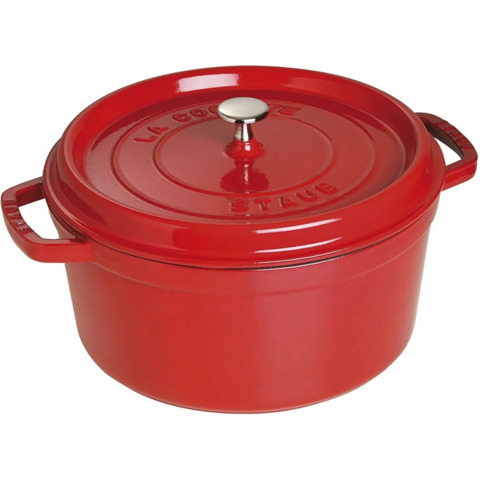COCOTTE REDONDA ROJA 10CM 1101006 (STA1006)