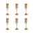 SET X 6 COPAS CHAMPAGNE COBRE 200ML (ETN5942)