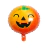 GLOBO METALIZADO CALABAZA SONRIENDO 06 (BLA0158)
