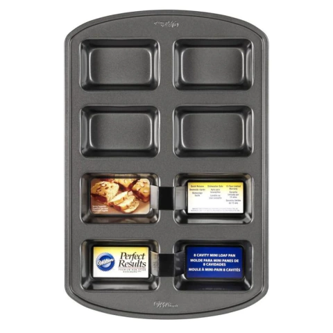 MOLDE MINI BUDINES 8 CAVIDADES (WIL3972)