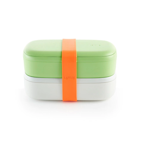 LUNCH BOX X2 VERDE (ELY0087) - comprar online