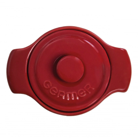 CACEROLA COCOTTE CON TAPA 10 CM GERMER DE PORCELANA (MER781034)