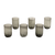 SET X 6 VASOS ALTOS FLORENCIA GRIS (SIM8183)