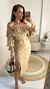 BLUSA ELAINE OMBRO A OMBRO BABADO MANGA - loja online