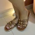 PAPETE JUDITE MARROM - Cinderella Shoes  - Calçados Femininos 