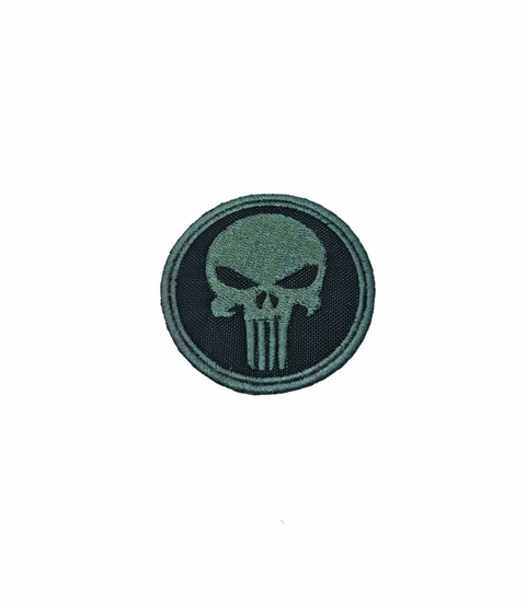 ESCUDO PARCHE PUNISHER BORDADO