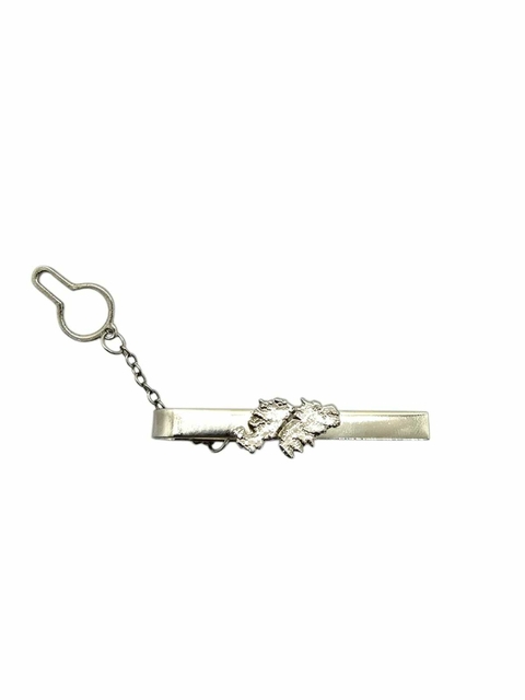 TRABA CORBATA MALVINAS PLATEADO - comprar online