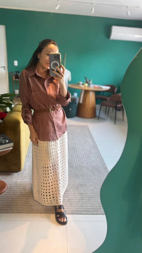 Camisa Linho Sabrina