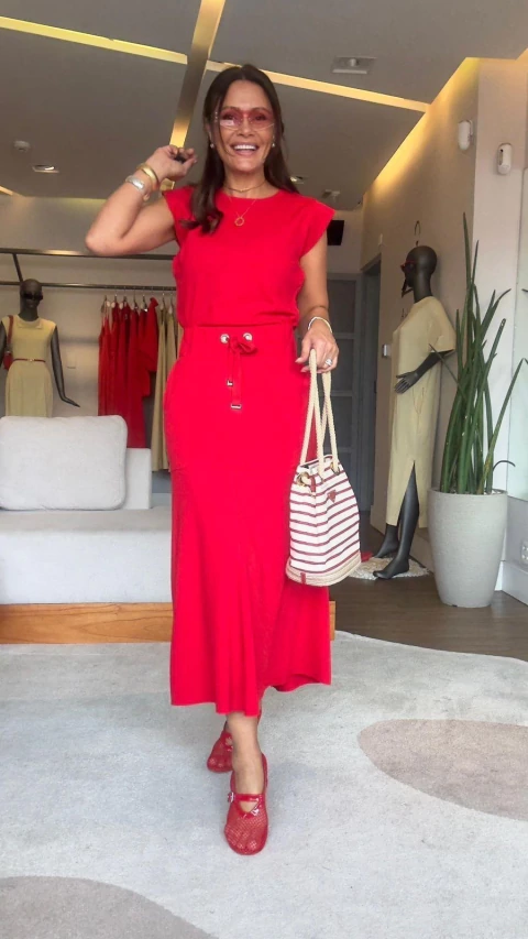 Conjunto Isadora - Vermelho