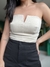 Cropped alfaiataria tomara que caia