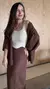 Conjunto kimono - Marrom na internet