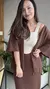 Conjunto Kimono - Marrom - comprar online
