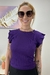 Blusinha Sara com manga Lilas - comprar online