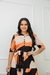 Vestido Chemise Encanto tons quentes - comprar online