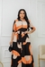 Vestido Chemise Encanto tons quentes - Mulher Estilo