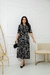 Vestido Chemise Encanto Preto com Estampas