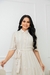 Vestido Chemise Encanto Creme - loja online