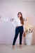 Imagem do Calça Jeans Biotipo Cintura média com Elastano