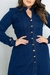 Vestido Jeans Midi com Elastano - comprar online