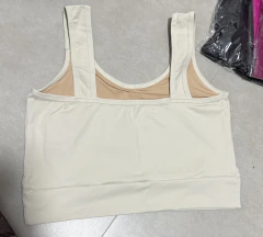 TOP ALÇA RETA ALTA COMPRESSÃO POLIAMIDA - PLUS SIZE - VINHO - comprar online