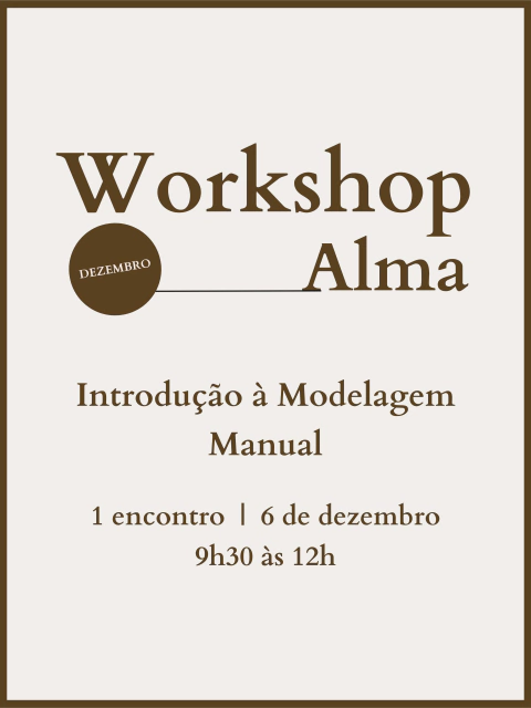 Workshop Alma | Dezembro - comprar online