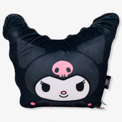 Almofada 2 em 1 Manta com Zíper Kuromi