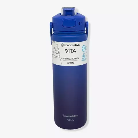 Garrafa Térmica 700ml Vita Mar Profundo | Zonacriativa