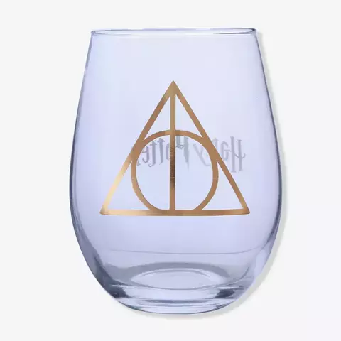 Copo Egg Glass 450ml Relíquias da Morte | Harry Potter