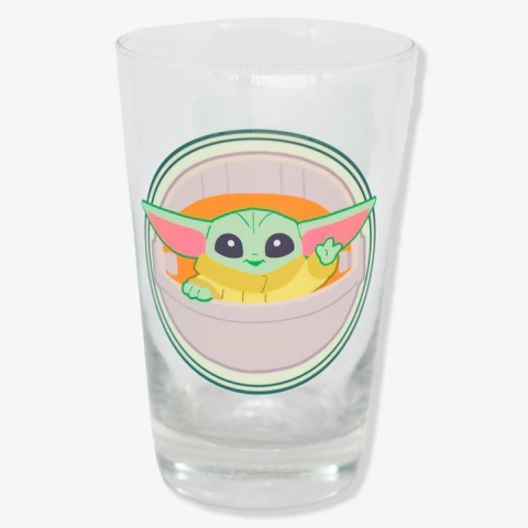 Copo Grogu Baby Yoda 300ml Vidro | Star Wars