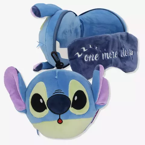 Máscara de Dormir 2 em 1 com Almofada Stitch | Disney