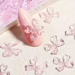 LAZOS 3D ROSA TRANSLUCIDO X20 - comprar online