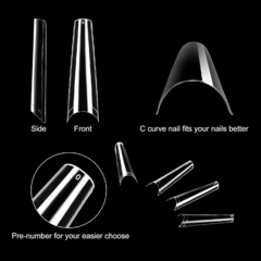 UÑAS CAJA X100 LARGAS - comprar online