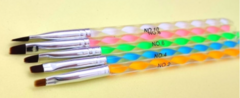 PINCEL DE GEL X5 DE COLORES en internet
