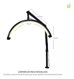 LAMPARA MEDIA LUNA PARA PESTAÑAS - GRUPO XPRESS