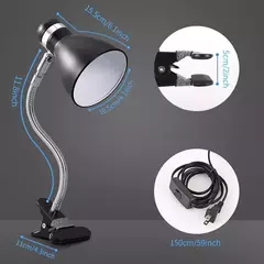 LAMPARA DE MESA MINI DE PINZA - comprar online