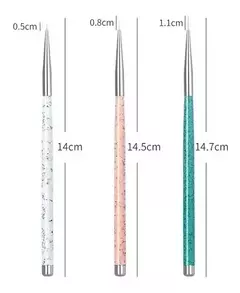 PINCEL LINER MARMOLEADO X3 - tienda online