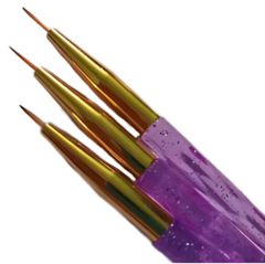PINCEL LINER MORADO X3 en internet
