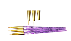 PINCEL LINER MORADO X3 - comprar online
