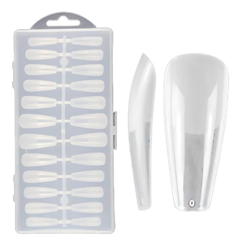 UÑAS JELLY TIPS X120 (CON POROSIDAD) - tienda online