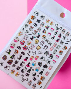 STICKER COD 16 - GATOS ANIMADOS - comprar online